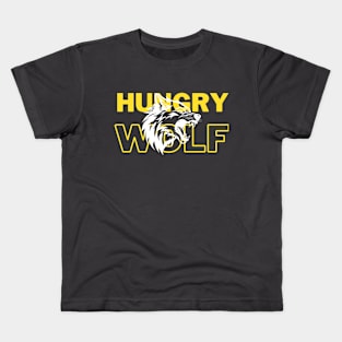 Hungry wolf Kids T-Shirt